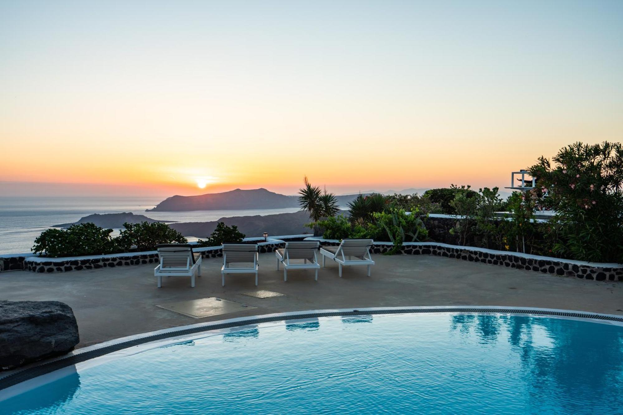 Villa Oinos - Sunset Views Ormos Athinios Eksteriør bilde
